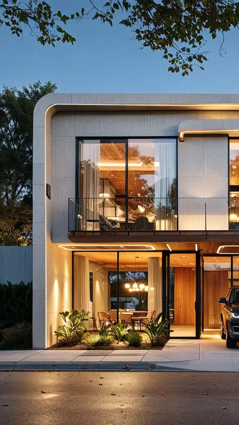 Fachadas-Nocturna-diseño-de-casas_8