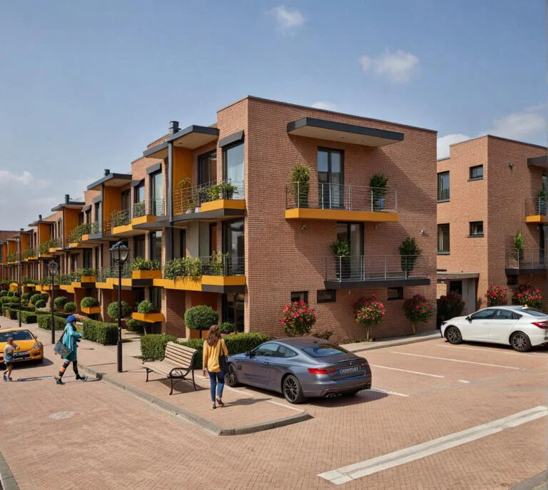 Diseño arquitectónico de casa en Bogotá con render exterior