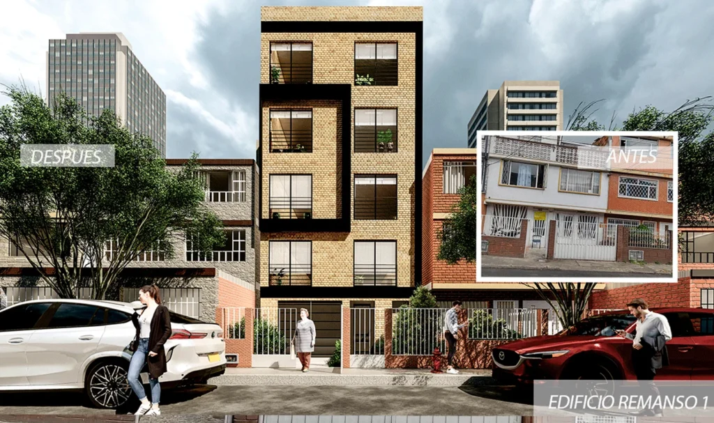 Renders de casas modernas en Bogota