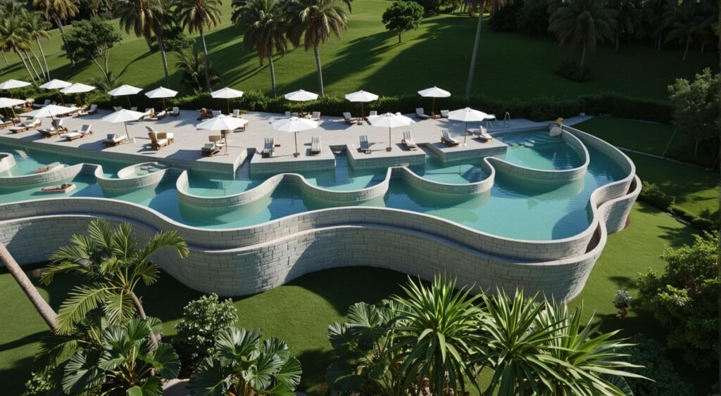 Diseño de render glampings