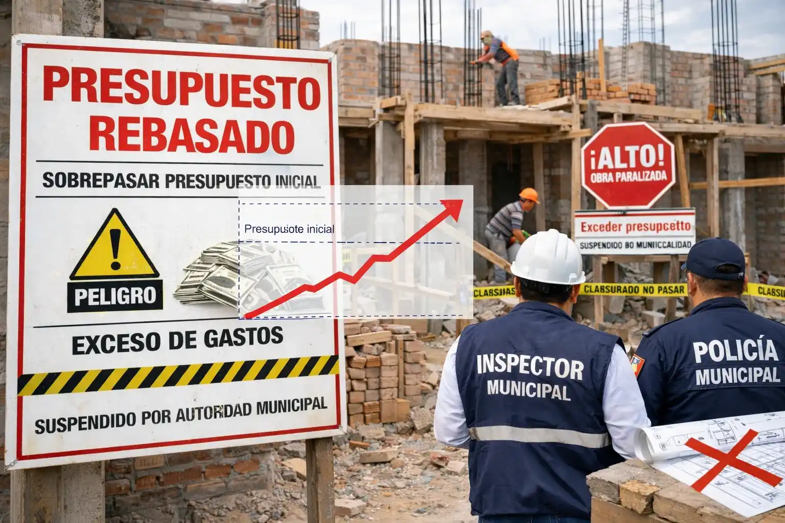Presupuesto de obra rebasado por errores al construir sin un arquitecto en Bogotá