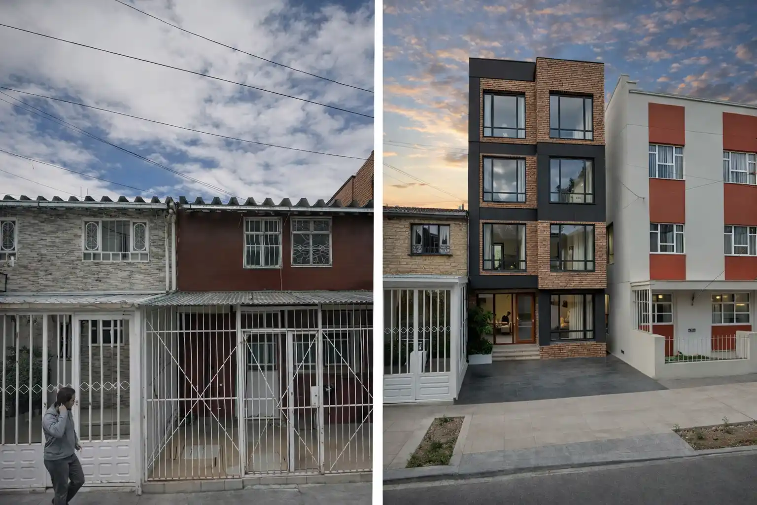 Edificio residencial en Bogotá con licencia de construcción aprobada, resultado de diseño arquitectónico normativo y gestión ante curaduría urbana.