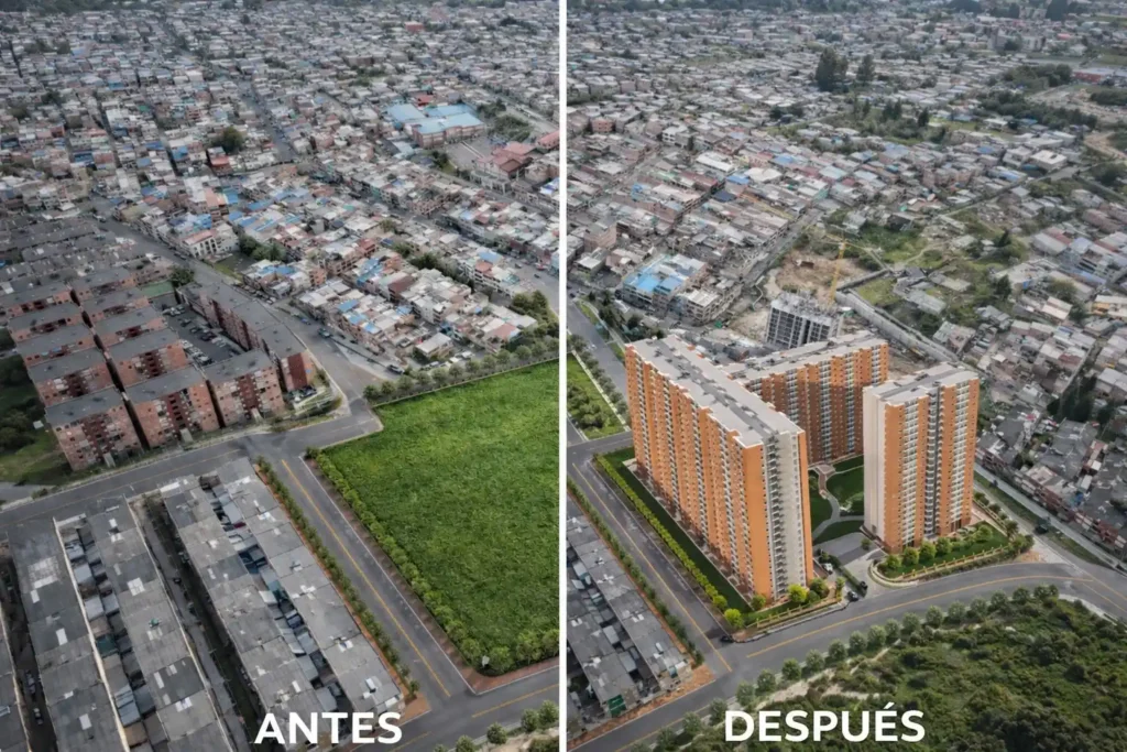 Arquitecto en Engativá Bogotá conjunto residencial moderno con diseño arquitectónico y licencias de construcción