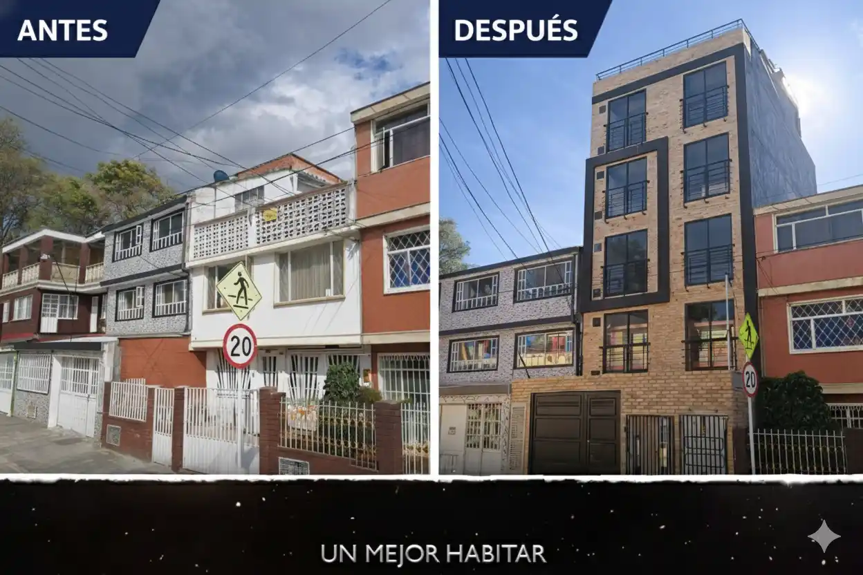 Arquitecto en Kennedy Bogotá edificio residencial con licencias de construcción y diseño moderno