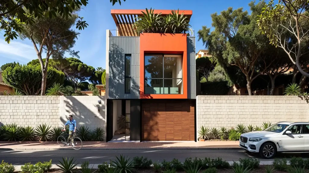 Renders de casas modernas en Bogota