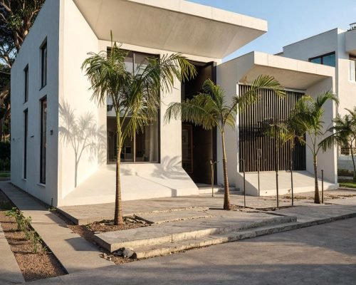 Planos de casa 10,x18 m un piso / nivel