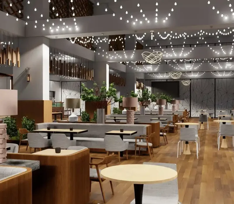 diseño de locales, salon de eventos - coliseo live Bogotá